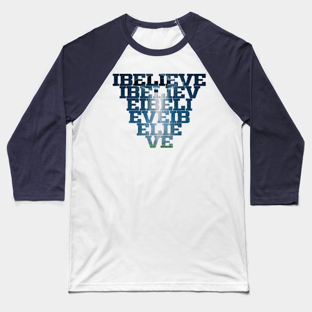 I BELIEVE in aliens Baseball T-Shirt by shellysom91